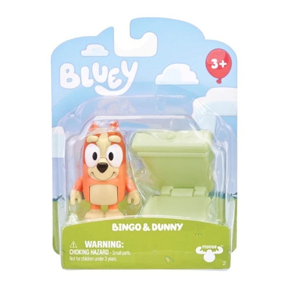 Bluey Story Series 9 Figure Pack – Bingo & Dunny with Accessory